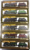 6x Mainline Railways OO gauge locomotives. A BR Rebuilt Patriot Class 4-6-0, Sir Robert Turnball