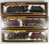 3x Mainline Railways OO gauge LMS locomotives. A Royal Scot Class 4-6-0, Old Contemptibles 6127,