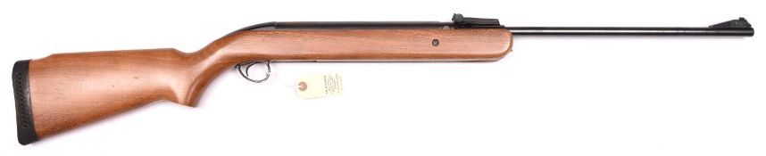 A .22” BSA Airsporter Mark VI issue Number 5 underlever air rifle, number GL22900 (c 1976-83),