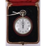 A WM military stop watch, makers name “Smith” and broad arrow to dial, case marked “1/5 Sec