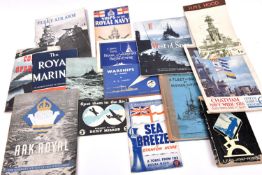 An interesting collection of 22 WWII era (1938-45) HMSO and other soft back publications, mostly