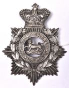 A Vic OR’s WM HP of the 1st Vol Battn The Hampshire Regt, 3 long lugs. Near VGC Plate 26