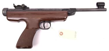 A .22” Original Mod 5 target air pistol, with fully adjustable rearsight, turned foresight, and