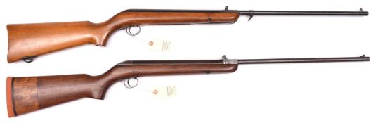 A .177” BSA Cadet Major air rifle, number CA98594 (1949-55), fitted with sling swivels. GWO &C,