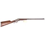 A .,25” rimfire Stevens Favorite take down falling block underlever rifle, number 18525, 36½”