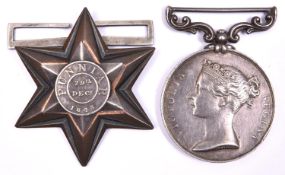 Pair: Punniar Star, 29th Decr. 1843 (Private William Walters HM, HM (sic) 9th or Queen’s Royal