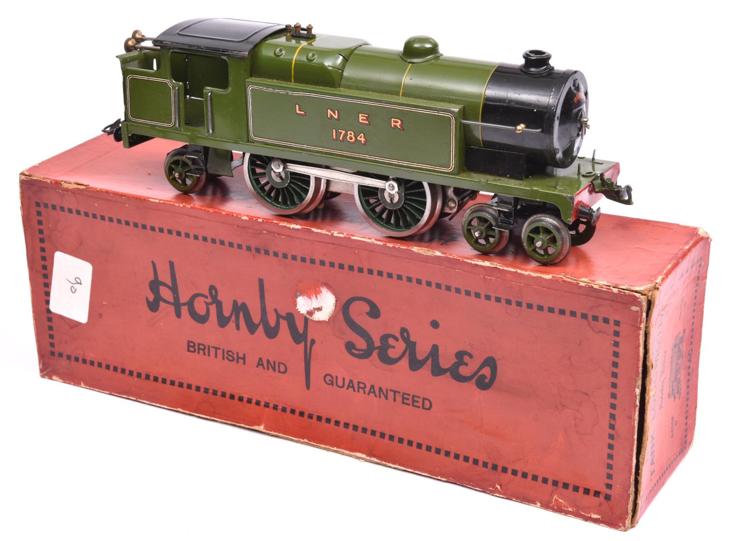 A Hornby O gauge clockwork LNER 4-4-2T No.2 Special Tank Locomotive (L459). 1784, in lined green