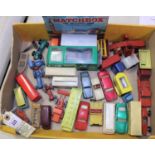 32x Matchbox Series vehicles etc. Including; Ferrari F1, Bedford Articulated Wall's lorry, Ferrari