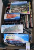 A quantity of HO gauge Continental outline model railway by Marklin, etc. Including 4x