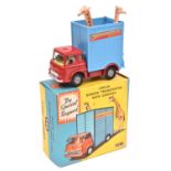 Corgi Toys Circus Giraffe Transporter With Giraffes (503). In red and blue Chipperfields livery,