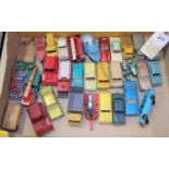 32x Matchbox Series vehicles. Including; Ford Station Wagon, Lincoln Continental, Unimog,