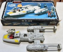 A Kenner Star Wars Return of the Jedi Y Wing Fighter. A substantially complete Y Wing with cannon