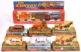 7x Dinky Toys. Range Rover (192). Police Range Rover (254). Range Rover Ambulance (268). Aveling-