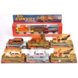 7x Dinky Toys. Range Rover (192). Police Range Rover (254). Range Rover Ambulance (268). Aveling-