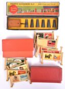 3x Hornby Series/Hornby trains O Gauge Railway Accessories. No.2 Milk Cans and Truck. 2x Half-