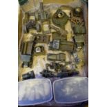 A quantity of 1930s Britains lead military vehicles etc for restoration. Including; Army Staff