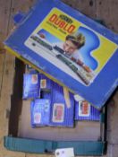 28x Hornby Dublo items. Including; a 3-rail Electric Train Set (EDG19), comprising a BR 2-6-2