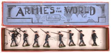 Britains 'Armies of the World' set no.1856, Polish Infantry (1939-49). Comprising officer and 7x