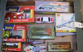 Quantity of Dinky Toys. Supertoys Pullmore Car Transporter with detachable loading ramp (982). D.