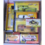 7 Dinky Toys. Gabriel Ford Model T (109). Rover 3500 (180), Ferrari 312B2 (226), Range Rover