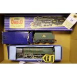 2x Hornby Dublo 3-rail BR locomotives. A Coronation Class 4-6-2, Duchess of Montrose 46232, in lined