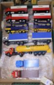 7 Tekno, FMI Truck Modelbouw Utrecht, Truck Brazilian Tekno style Appra etc trucks. 2x Scania 110