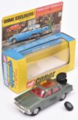 Corgi Toys Rover 2000TC 'Golden Jacks' (275). In metallic green with red interior and yellow