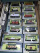 16x Wrenn Railways OO gauge items. Including; LMS Class 8F 2-8-0 tender locomotive, 8042, in unlined