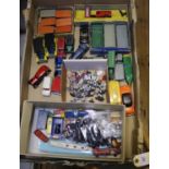 Quantity of various Dinky including many accessories. A part Postal Set No.12 - Royal Mail van,