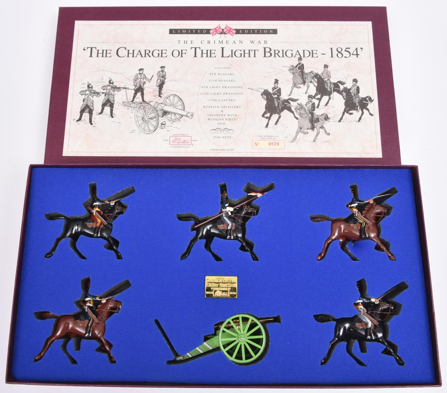 A Britains The Crimean War series limited edition 'The Charge of the Light Brigade - 1854' set no.