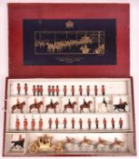 Britains Coronation Procession display set No.1477 (1937 version). Comprising; Coronation coach,