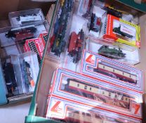 A quantity of OO/HO gauge railway by Fleischmann, Lima, etc. Including; a Fleischmann MV9 diesel