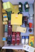 Quantity of Dinky toys. A pre-WW2 Postal Set No.12. A set comprising Royal Mail van, telephone