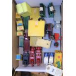 Quantity of Dinky toys. A pre-WW2 Postal Set No.12. A set comprising Royal Mail van, telephone