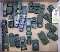 25x Matchbox Series military vehicles. Including; 3x M3 Personnel Carriers. 2x RAF 10 ton Pressure