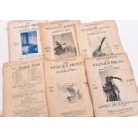 “The Western Front: Drawings by Muirhead Bone”, 10 issues Dec 1916 to Oct 1917, each containing 20