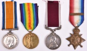 Four: 1914 star with clasp, (19882 Sapr R F Benlow, RE), BWM, Victory (T2 Cpl), Army LS & GC Geo