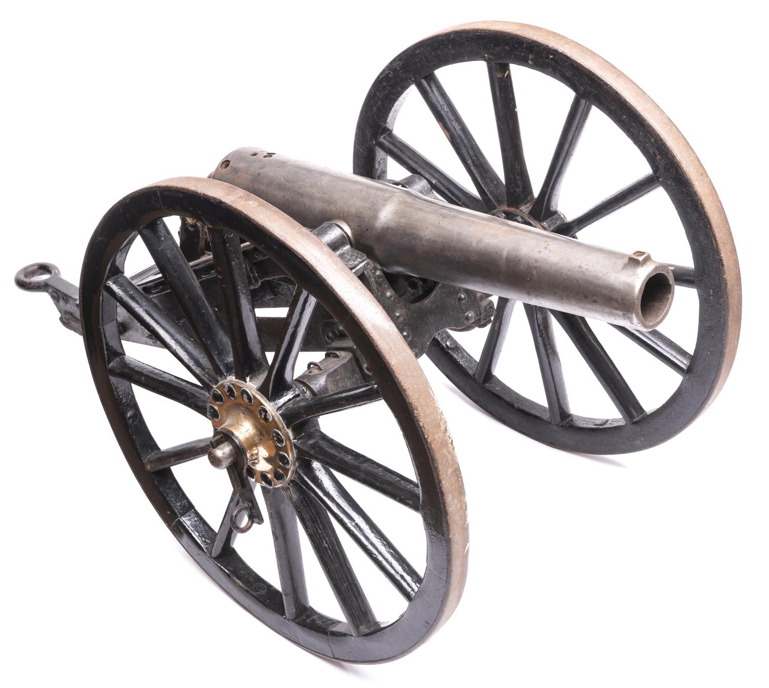 A good scarce late 19th century 7 pounder RML (rifled muzzle loading) Mountain or Naval Landing - Image 2 of 6