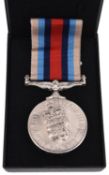 Operational Service Medal 1999, Afghanistan ribbon, no clasp (Lt G.F Wright RN) GEF. Vendor