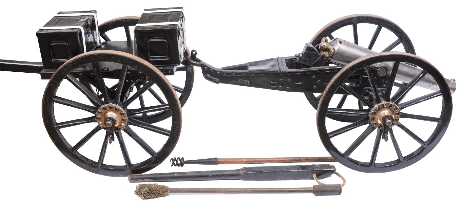 A good scarce late 19th century 7 pounder RML (rifled muzzle loading) Mountain or Naval Landing - Image 5 of 6