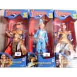 6 Pelham Puppet Thunderbirds 'Supermarionette'. 4x The Hood and 2x Alan. All boxed, minor wear/