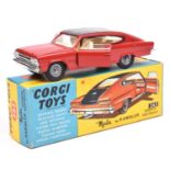 Corgi Toys Marlin by Rambler (263). In red and black with cream interior, detailed cast wheels