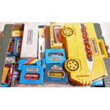 A Quantity of Matchbox. Convoy Carry Case containing 8x Articulated Trucks. Pills, Potions & Powders