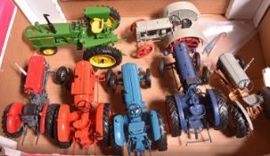 7x 1:16 scale model tractors by Universal Hobbies, Danbury Mint and Ertl. 5x Universal Hobbies; A