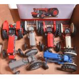 6x 1:16 scale model tractors by Universal Hobbies and Danbury Mint. 2x Danbury Mint; a 1952 Ford