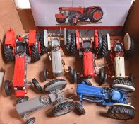 6x 1:16 scale model tractors by Universal Hobbies and Danbury Mint. 2x Danbury Mint; a 1952 Ford