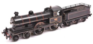 A Gauge One railway Bing for Bassett Lowke LNWR Precursor Class 4-4-0 tender locomotive, 513. For