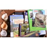 A quantity of railway related books, magazines and other items. 15+ books and booklets including;