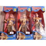 6 Pelham Puppet Thunderbirds 'Supermarionette'. 4x The Hood and 2x Alan. All boxed, minor wear/