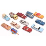 Quantity of Corgi and Dinky Toys. Ford Thames Walls Ice Cream Van, musical example, with working